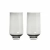 Blomus FLOW Trinkgläser 2er-Set – 2 Gläser à 400 Ml – Smoke 8