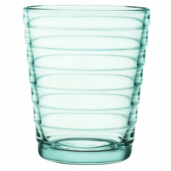 Iittala Aino Aalto Glas 2er-Set – 2 X 220 Ml – Wassergrün 1