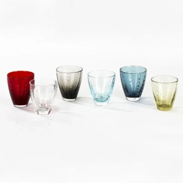 Lambert Odile Trinkglas 6er-Set – 6 Gläser à Höhe 10,5 Cm – Ø 9 Cm – Rot 3
