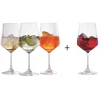 SPIEGELAU Bonus Pack Summer Drinks 4 Für 3-Set – 4 X 630 Ml – Transparent 5