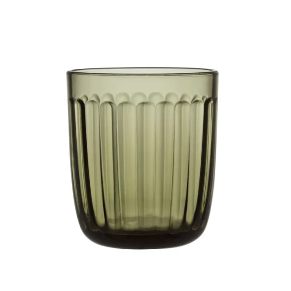 Iittala Raami Tumbler Trinkglas 2er-Set – 2 X 260 Ml – Moss Green 1