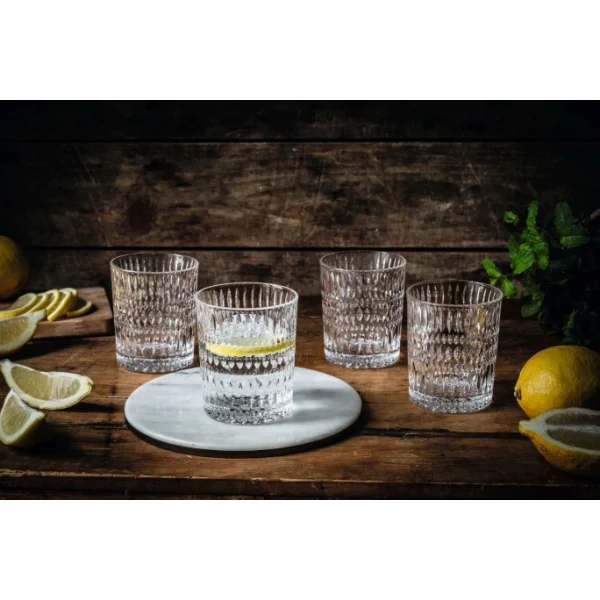 Nachtmann Ethno Becher 4er-Set – 4er-Set: 294 Ml – Kristall 3