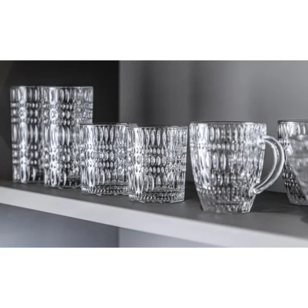 Nachtmann Ethno Becher 4er-Set – 4er-Set: 294 Ml – Kristall 4