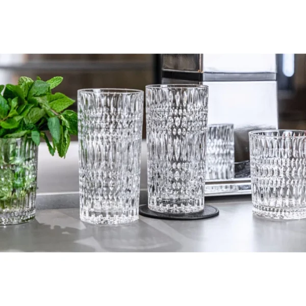 Nachtmann Ethno Becher 4er-Set – 4er-Set: 294 Ml – Kristall 5