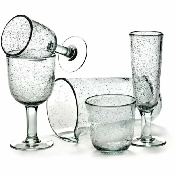 SERAX PURE Champagnerglas 4er-Set – 4 Gläser à 4 Gläser à 250 Ml – Clear 3