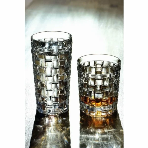 Nachtmann Bossa Nova Whiskybecher-Glas 4er-Set – 4 Gläser à 330 Ml – Kristall 3