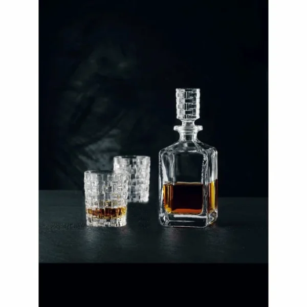 Nachtmann Bossa Nova Whiskybecher-Glas 4er-Set – 4 Gläser à 330 Ml – Kristall 5