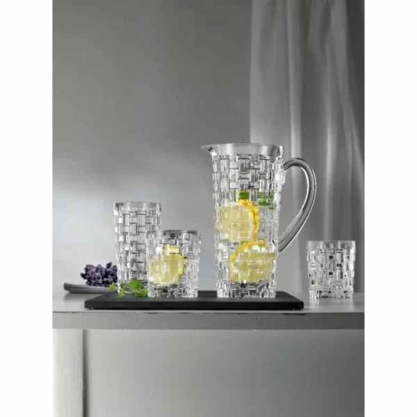 Nachtmann Bossa Nova Whiskybecher-Glas 4er-Set – 4 Gläser à 330 Ml – Kristall 6