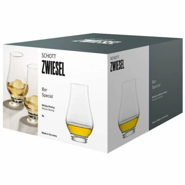 Schott Zwiesel Bar Special Whisky-Nosing-Tumbler – 4er-Set – 4er-Set – Ø 8,3 Cm – Höhe: 13,1 Cm – Klar 4