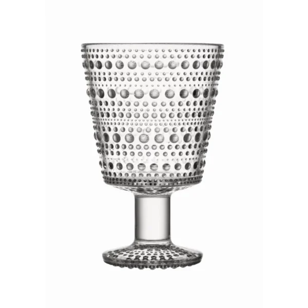 Iittala Kastehelmi Glas Mit Fuß 2er-Set – 2×260 Ml – Clear 1